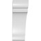 Ekena Millwork 5 1/2-in. W x 12-in. D x 16-in. H Olympic Architectural Grade PVC Knee Brace BRCP055X12X16OLY - alternate 4